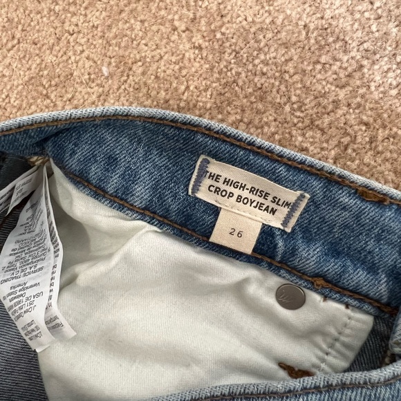 Madewell The High-Rise Slim Boyjean in Elkhart Wash - Picture 3 of 5